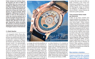 White Star Watch sous les projecteurs du journal Le O, au cœur de son berceau historique