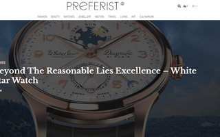 Dans les colonnes de Preferist.com : le grand retour de Diagrafic signé White Star Watch