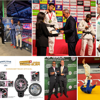 White Star chronométreur officiel du Mont-Olivet Grand Slam de Judo à Lausanne