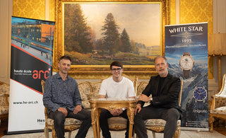 Félicitations à nos trois étudiants diplômés de la HE-Arc